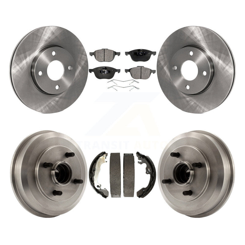 Transit Auto K8F-103256 Disc Brake Kit for 2005-2007 Ford Focus - Front and Rear product image