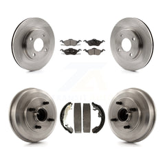 Transit Auto K8F-103257 Disc Brake Kit for 2000-2003 Ford Focus - Front and Rear product image