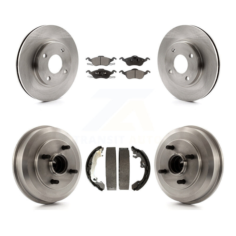 Transit Auto K8F-103257 Disc Brake Kit for 2000-2003 Ford Focus - Front and Rear product image
