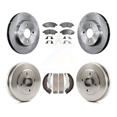 Transit Auto K8F-103267 Disc Brake Kit for 2012-2019 Nissan Micra, Nissan Versa, Nissan Versa Note - Front and Rear product image