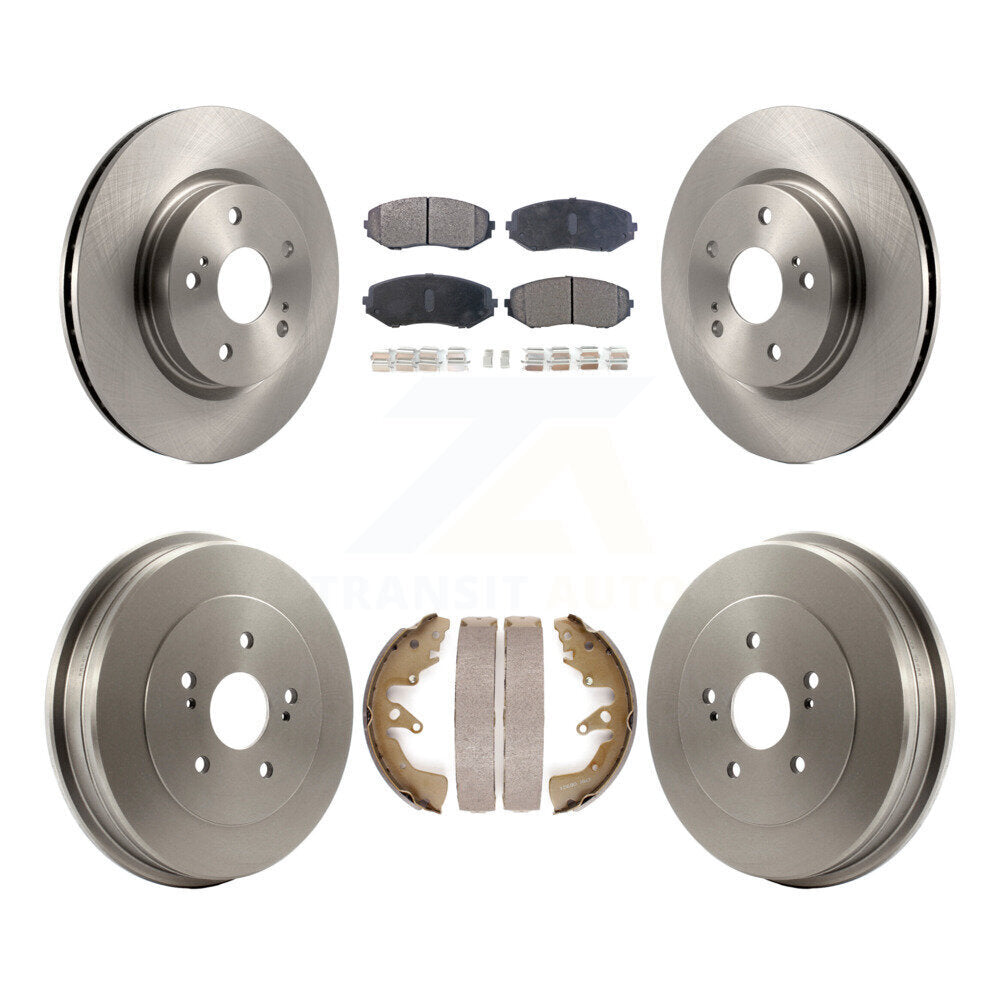 Transit Auto K8F-103268 Disc Brake Kit for 2006-2008 Suzuki Grand Vitara - Front and Rear product image