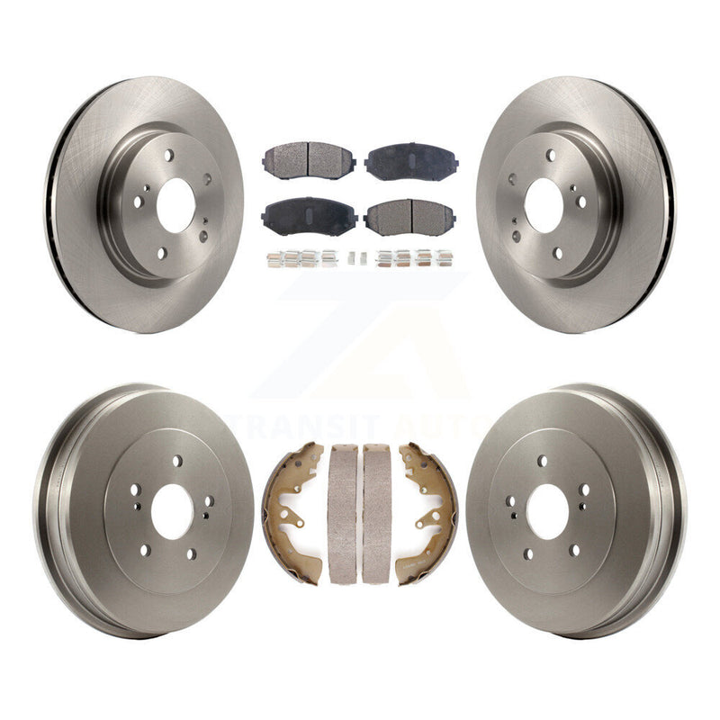 Transit Auto K8F-103268 Disc Brake Kit for 2006-2008 Suzuki Grand Vitara - Front and Rear product image