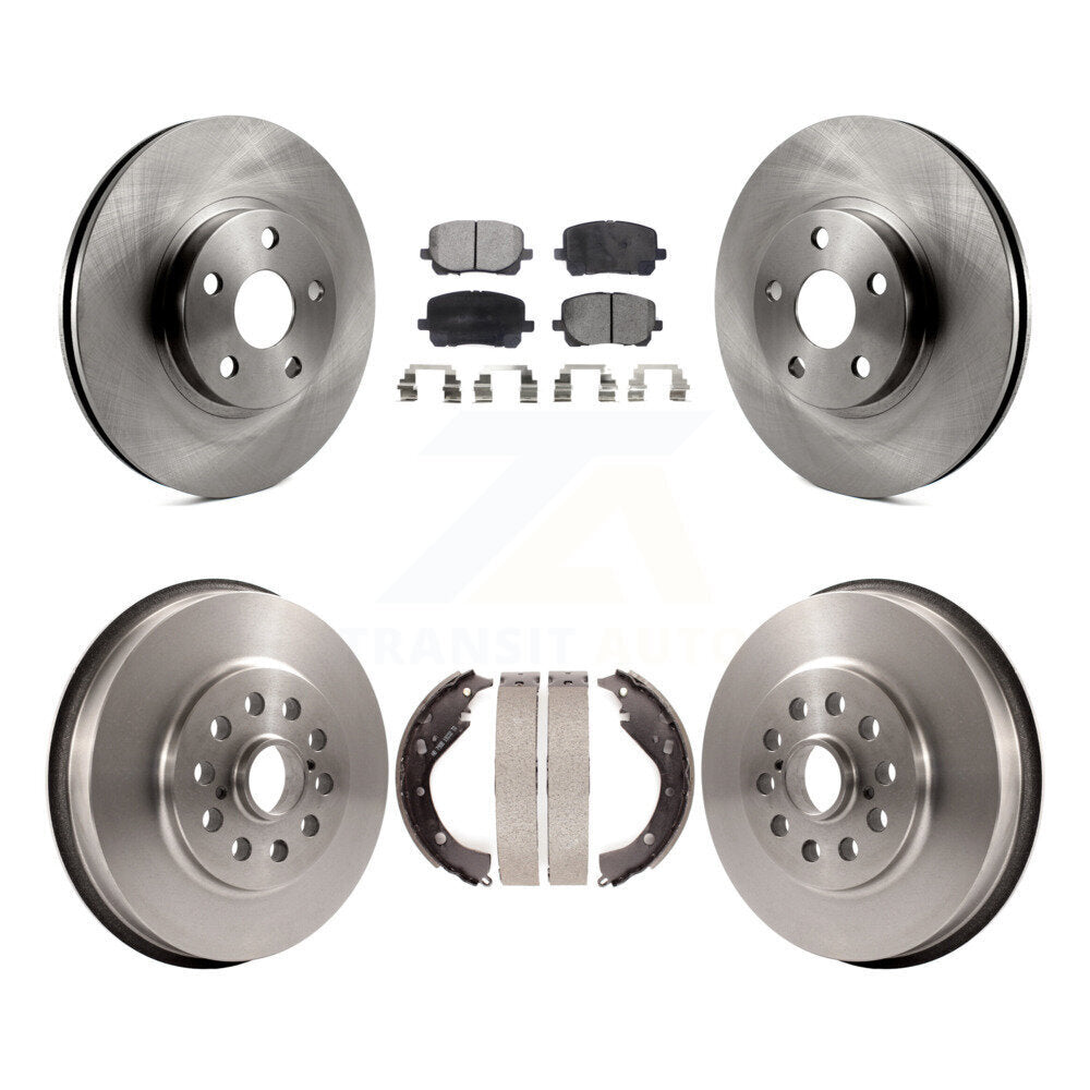 Transit Auto K8F-103269 Disc Brake Kit for 2003-2006 Pontiac Vibe, Toyota Matrix - Front and Rear product image