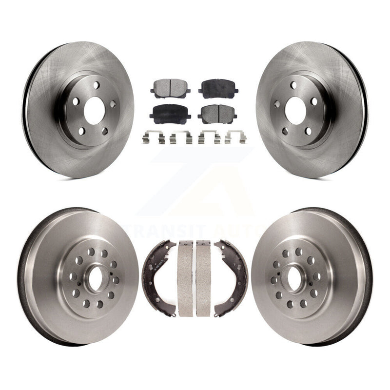 Transit Auto K8F-103269 Disc Brake Kit for 2003-2006 Pontiac Vibe, Toyota Matrix - Front and Rear product image