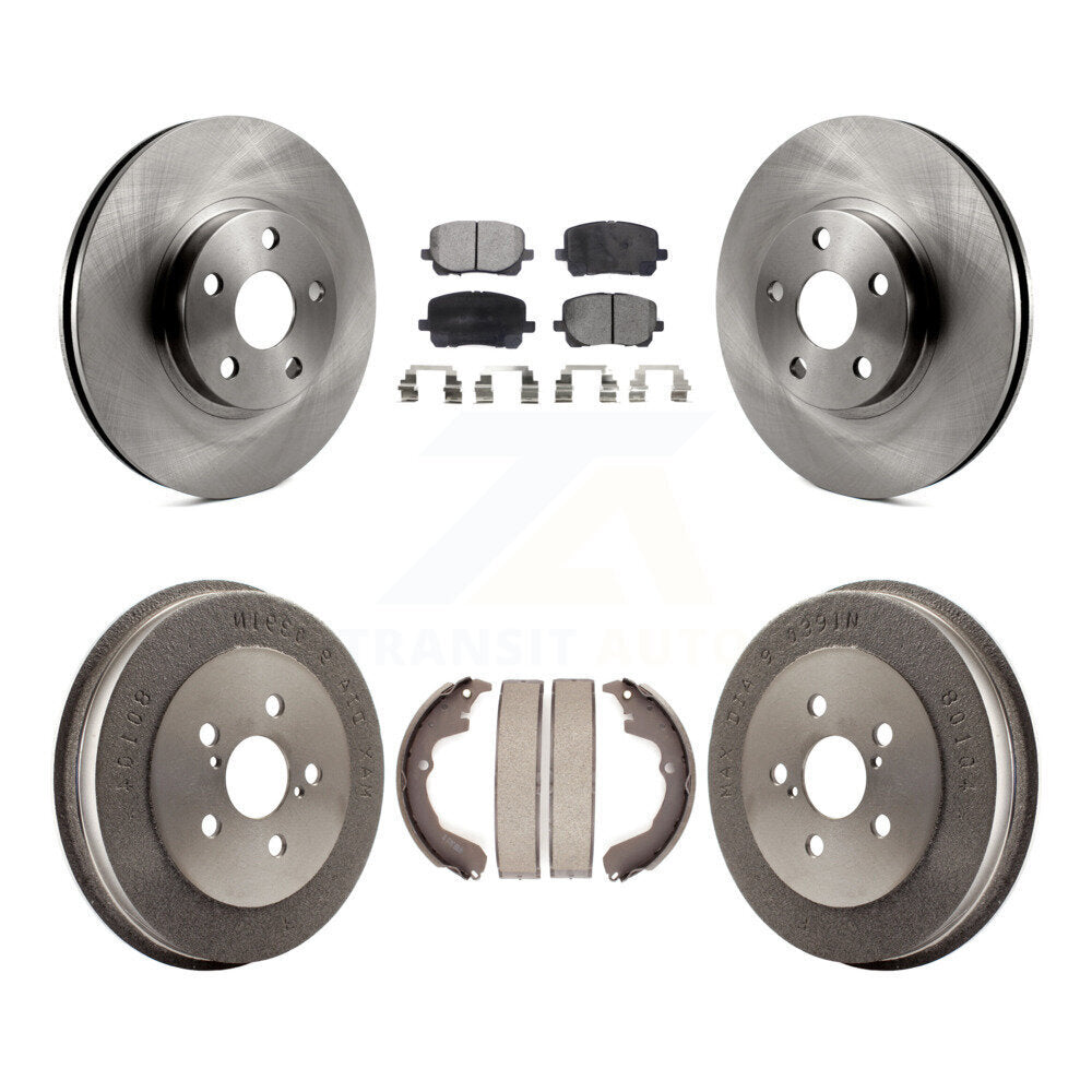 Transit Auto K8F-103270 Disc Brake Kit for 2003-2008 Pontiac Vibe, Toyota Matrix - Front and Rear product image