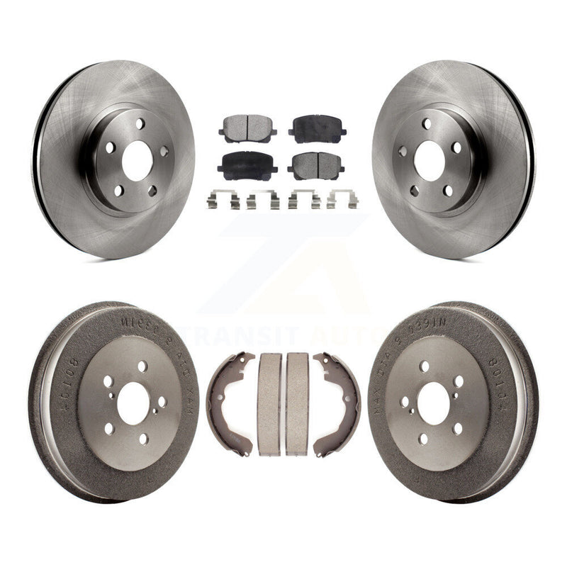 Transit Auto K8F-103270 Disc Brake Kit for 2003-2008 Pontiac Vibe, Toyota Matrix - Front and Rear product image