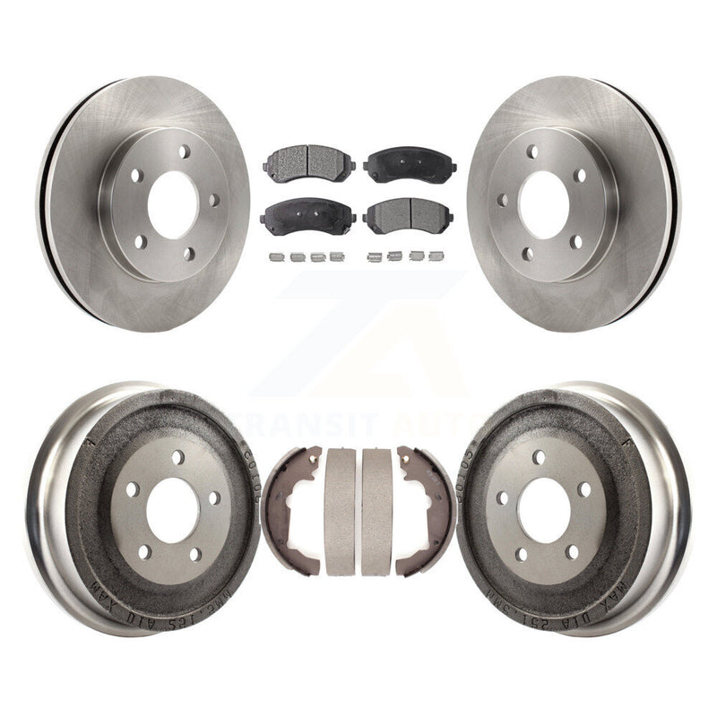 Transit Auto K8F-103272 Disc Brake Kit for 2001-2005 Pontiac Aztek - Front and Rear product image