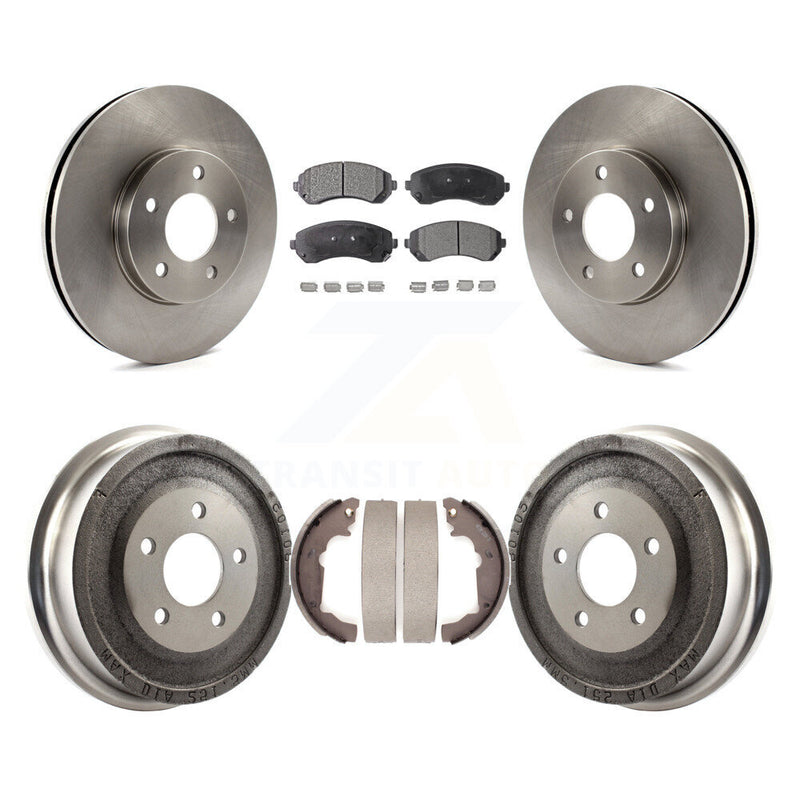 Transit Auto K8F-103273 Disc Brake Kit for 2001-2005 Pontiac Aztek - Front and Rear product image