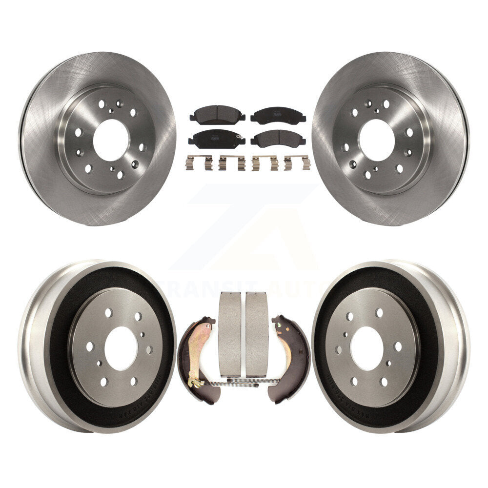Transit Auto K8F-103276 Disc Brake Kit for 2005-2008 Chevrolet Silverado 1500, GMC Sierra 1500, Chevrolet Silverado 1500 Classic & more - Front and Rear product image