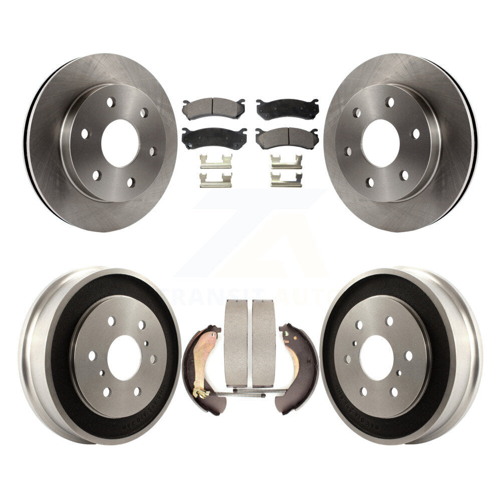 Transit Auto K8F-103277 Disc Brake Kit for 2005-2007 Chevrolet Silverado 1500 Classic, GMC Sierra 1500 Classic, Chevrolet Silverado 1500 & more - Front and Rear product image