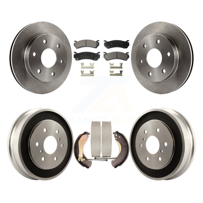 Transit Auto K8F-103277 Disc Brake Kit for 2005-2007 Chevrolet Silverado 1500 Classic, GMC Sierra 1500 Classic, Chevrolet Silverado 1500 & more - Front and Rear product image