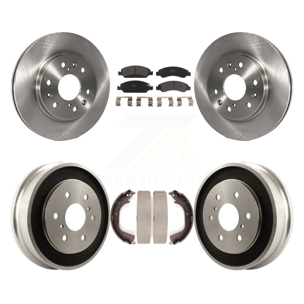 Transit Auto K8F-103278 Disc Brake Kit for 2008 Chevrolet Silverado 1500, GMC Sierra 1500 - Front and Rear product image