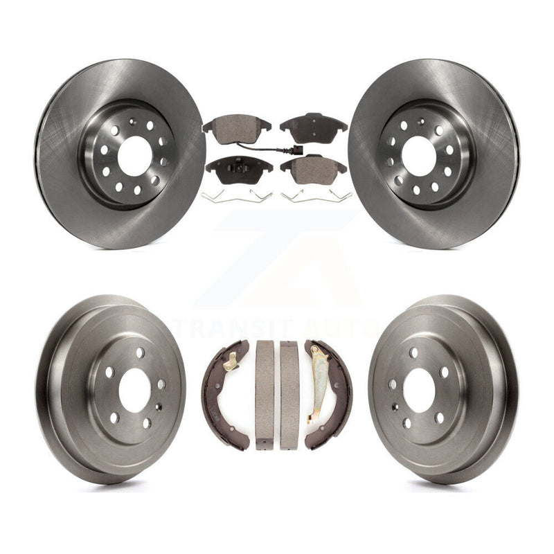 Transit Auto K8F-103279 Disc Brake Kit for 2011-2012 Volkswagen Beetle, Volkswagen Jetta - Front and Rear product image