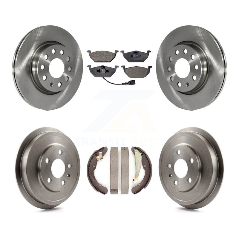 Transit Auto K8F-103280 Disc Brake Kit for 2011-2012 Volkswagen Jetta - Front and Rear product image
