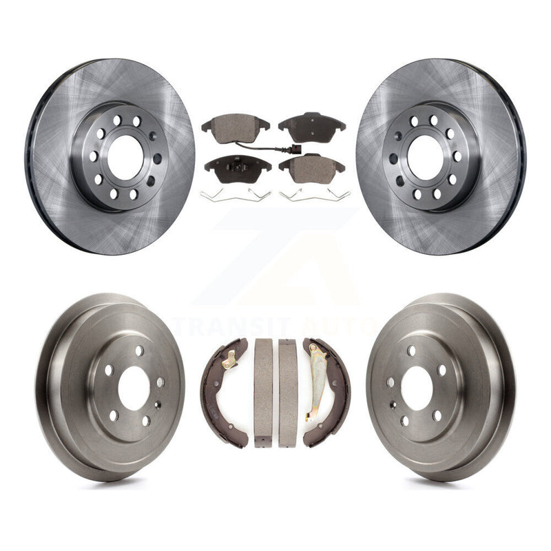 Transit Auto K8F-103281 Disc Brake Kit for 2011-2012 Volkswagen Beetle, Volkswagen Jetta - Front and Rear product image