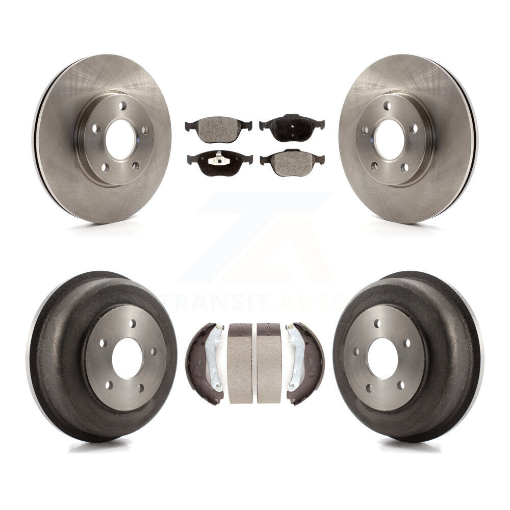 Transit Auto K8F-103282 Disc Brake Kit for 2010-2013 Ford Transit Connect - Front and Rear product image