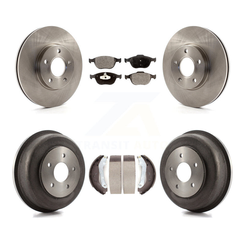 Transit Auto K8F-103282 Disc Brake Kit for 2010-2013 Ford Transit Connect - Front and Rear product image