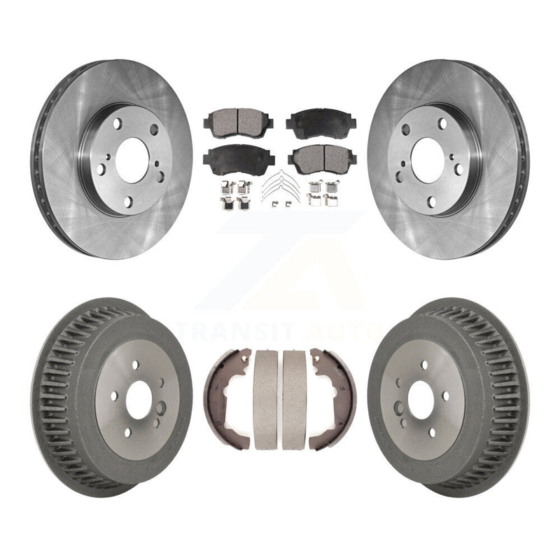 Transit Auto K8F-103283 Disc Brake Kit for 1998-2003 Toyota Sienna - Front and Rear product image