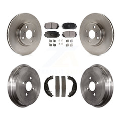 Transit Auto K8F-103284 Disc Brake Kit for 2012-2013 Toyota Yaris - Front and Rear product image