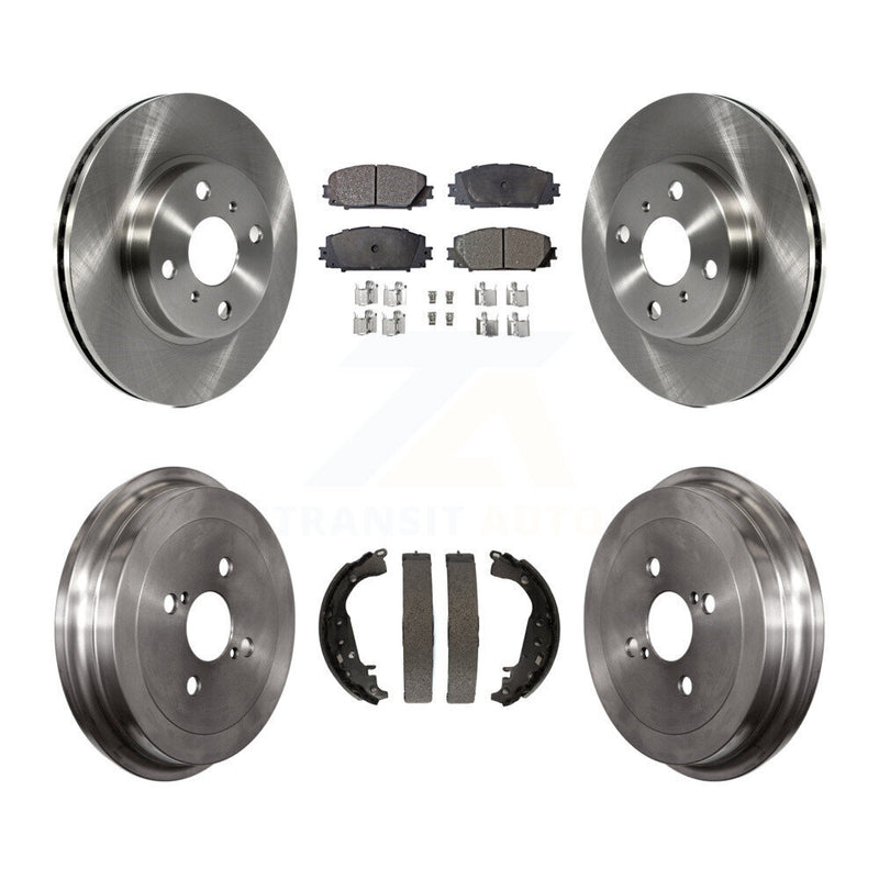 Transit Auto K8F-103285 Disc Brake Kit for 2006-2014 Toyota Yaris - Front and Rear product image