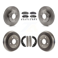 Transit Auto K8F-103287 Disc Brake Kit for 1998-2002 Honda Accord - Front and Rear product image