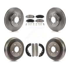 Transit Auto K8F-103288 Disc Brake Kit for 1998-2002 Honda Accord - Front and Rear product image