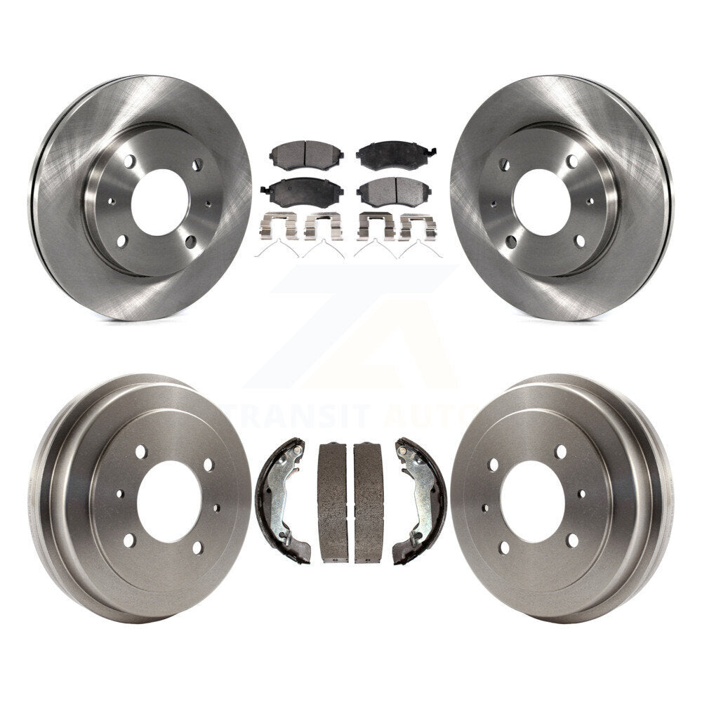 Transit Auto K8F-103291 Disc Brake Kit for 2002-2006 Hyundai Elantra - Front and Rear product image