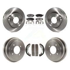 Transit Auto K8F-103291 Disc Brake Kit for 2002-2006 Hyundai Elantra - Front and Rear product image