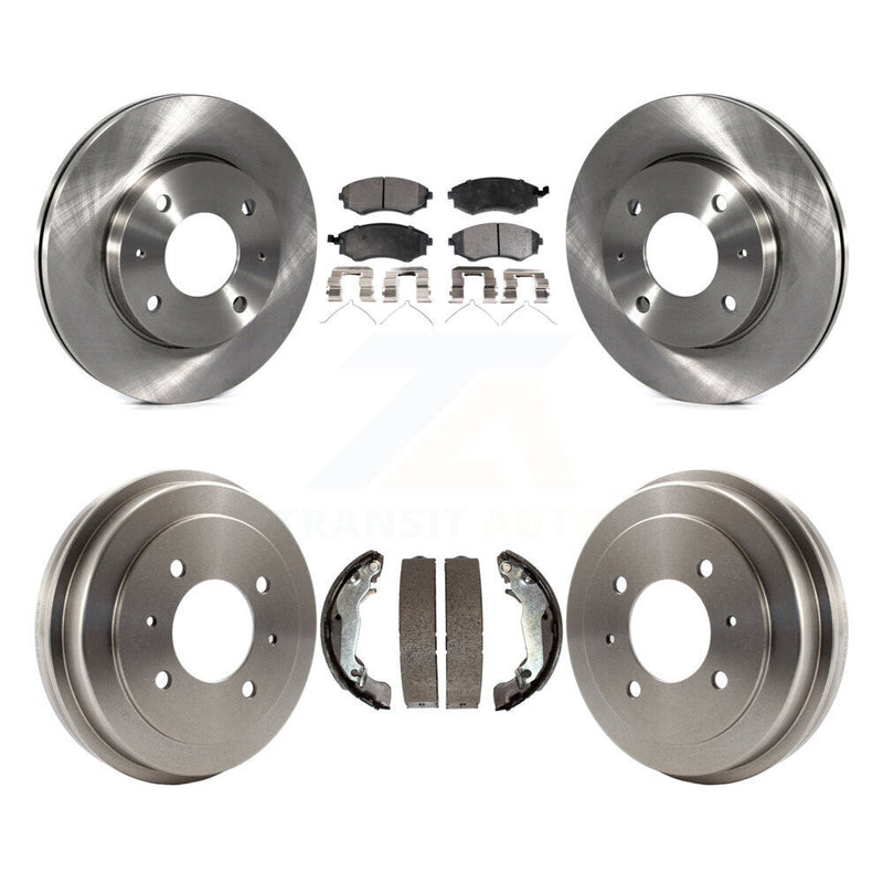 Transit Auto K8F-103291 Disc Brake Kit for 2002-2006 Hyundai Elantra - Front and Rear product image
