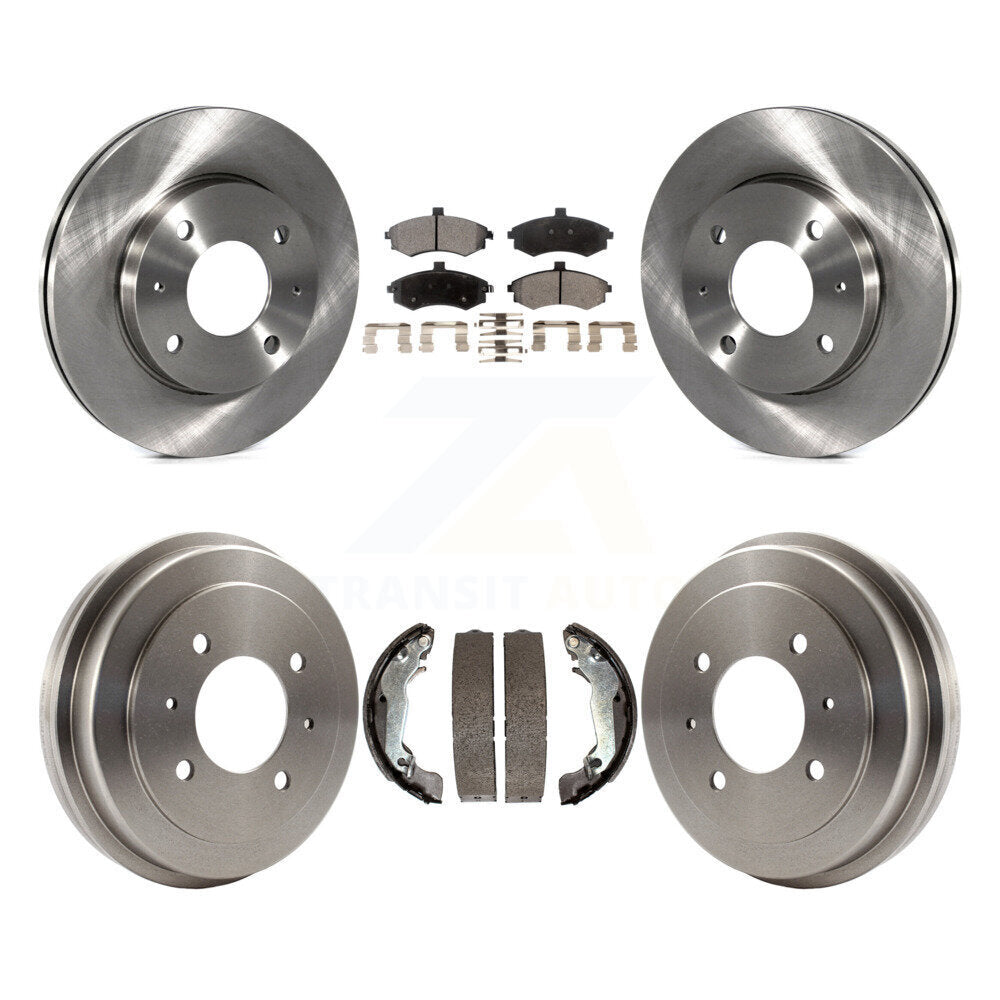 Transit Auto K8F-103292 Disc Brake Kit for 2002-2005 Hyundai Elantra - Front and Rear product image