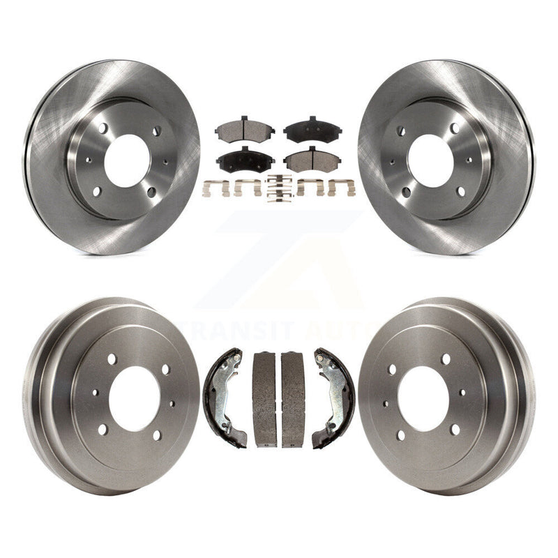 Transit Auto K8F-103292 Disc Brake Kit for 2002-2005 Hyundai Elantra - Front and Rear product image