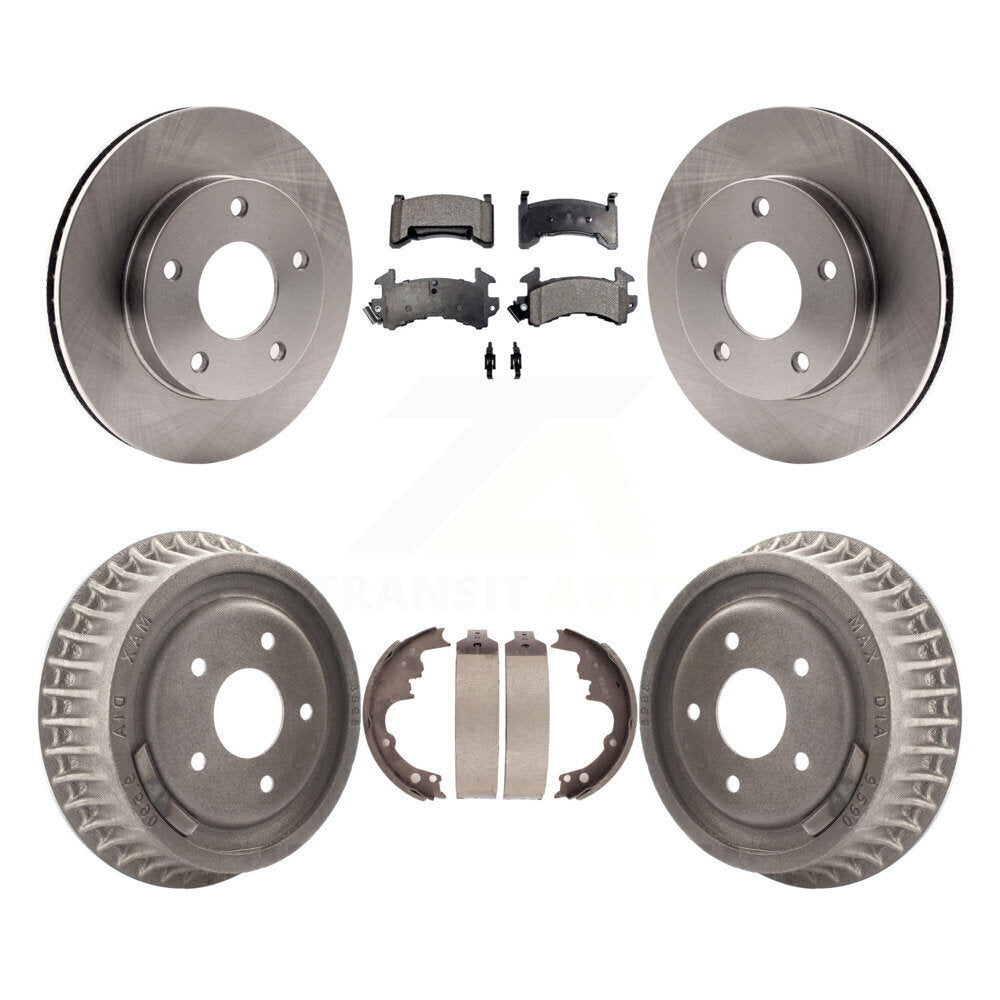 Transit Auto K8F-103293 Disc Brake Kit for 1992-1997 Oldsmobile Bravada, Chevrolet Blazer, Chevrolet S10 & more - Front and Rear product image