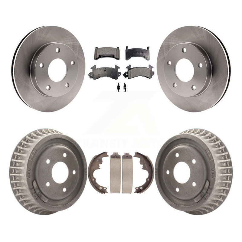 Transit Auto K8F-103293 Disc Brake Kit for 1992-1997 Oldsmobile Bravada, Chevrolet Blazer, Chevrolet S10 & more - Front and Rear product image