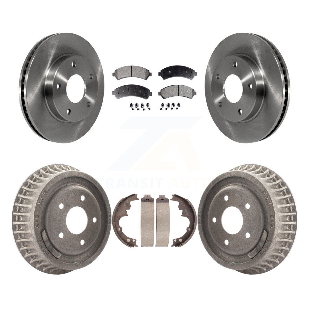 Transit Auto K8F-103294 Disc Brake Kit for 1998-2003 Chevrolet S10 - Front and Rear product image