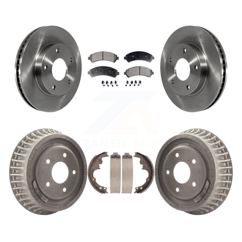Transit Auto K8F-103294 Disc Brake Kit for 1998-2003 Chevrolet S10 - Front and Rear product image
