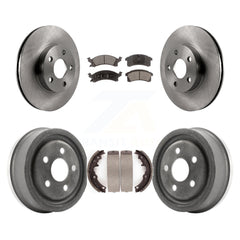 Transit Auto K8F-103297 Disc Brake Kit for 1990-2002 Pontiac Sunfire, Chevrolet Corsica, Pontiac Sunbird & more - Front and Rear product image