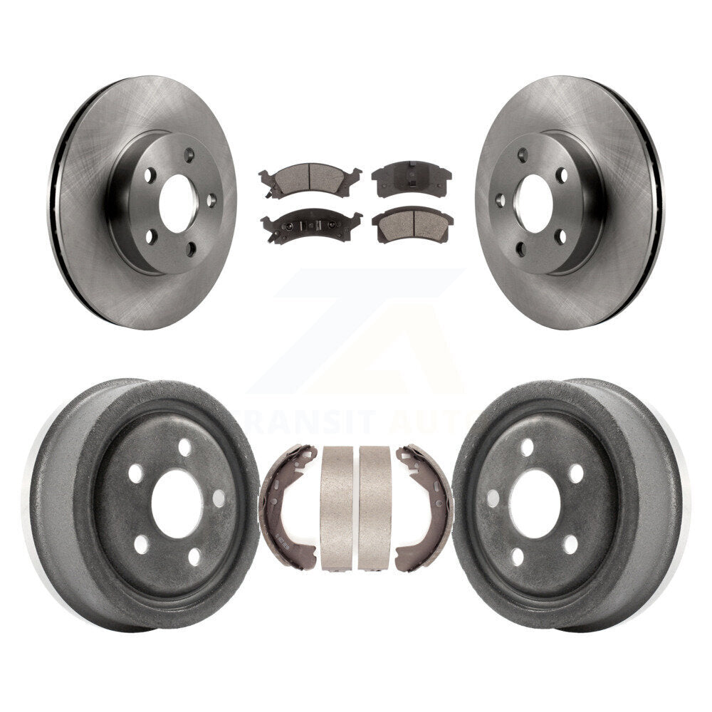 Transit Auto K8F-103298 Disc Brake Kit for 1992-1993 Chevrolet Beretta - Front and Rear product image