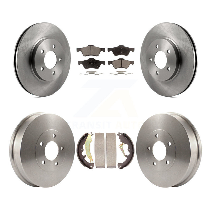 Transit Auto K8F-103299 Disc Brake Kit for 2010-2012 Ford Escape, Mercury Mariner - Front and Rear product image