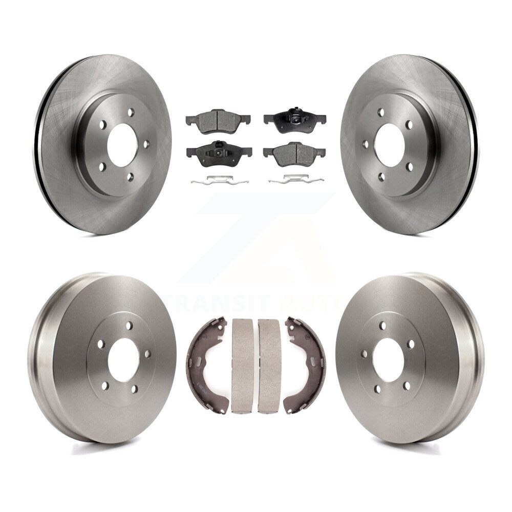 Transit Auto K8F-103300 Disc Brake Kit for 2008 Mazda Tribute - Front and Rear product image