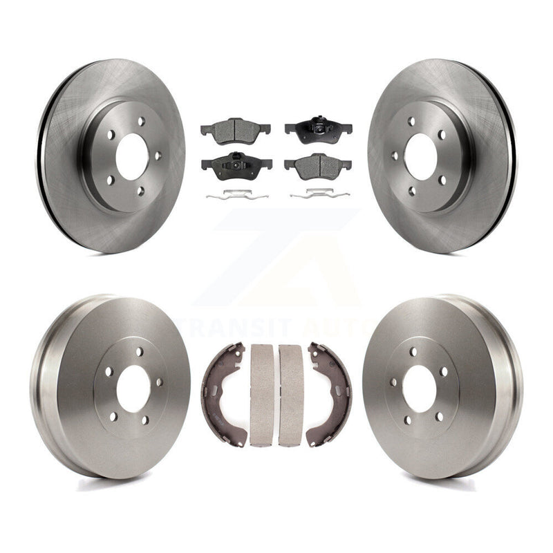 Transit Auto K8F-103300 Disc Brake Kit for 2008 Mazda Tribute - Front and Rear product image