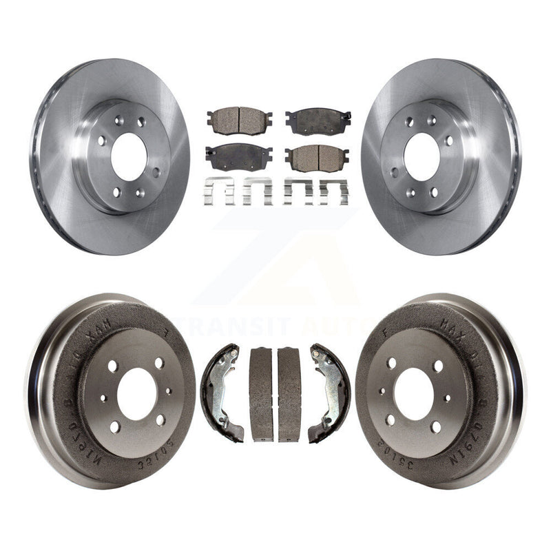 Transit Auto K8F-103302 Disc Brake Kit for 2006 Hyundai Accent - Front and Rear product image