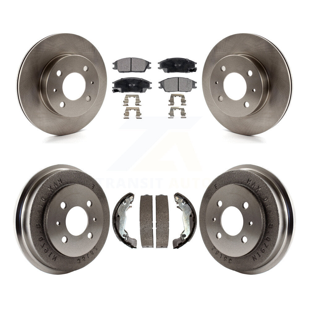 Transit Auto K8F-103303 Disc Brake Kit for 2003-2005 Hyundai Accent - Front and Rear product image