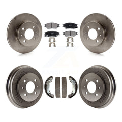 Transit Auto K8F-103303 Disc Brake Kit for 2003-2005 Hyundai Accent - Front and Rear product image