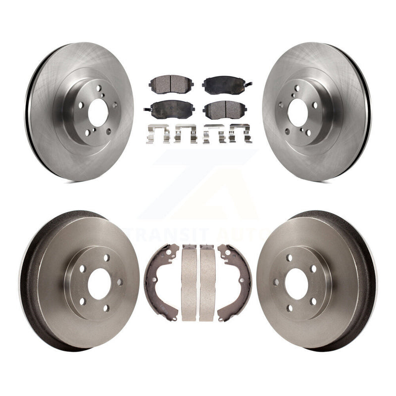 Transit Auto K8F-103305 Disc Brake Kit for 2003-2008 Subaru Forester, Subaru Impreza - Front and Rear product image