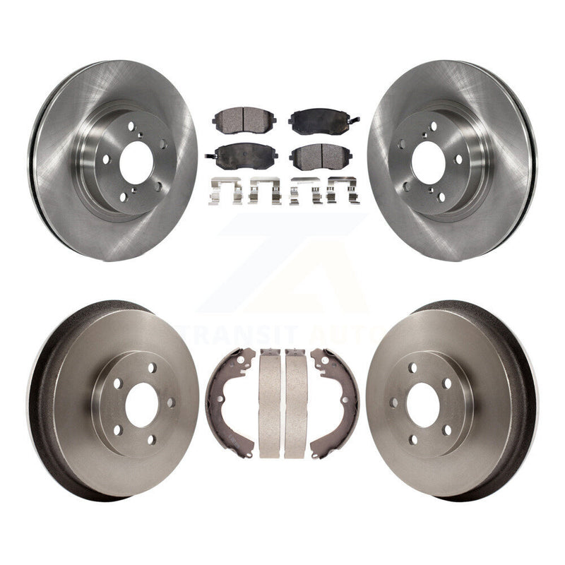 Transit Auto K8F-103307 Disc Brake Kit for 2002-2003 Subaru Impreza - Front and Rear product image