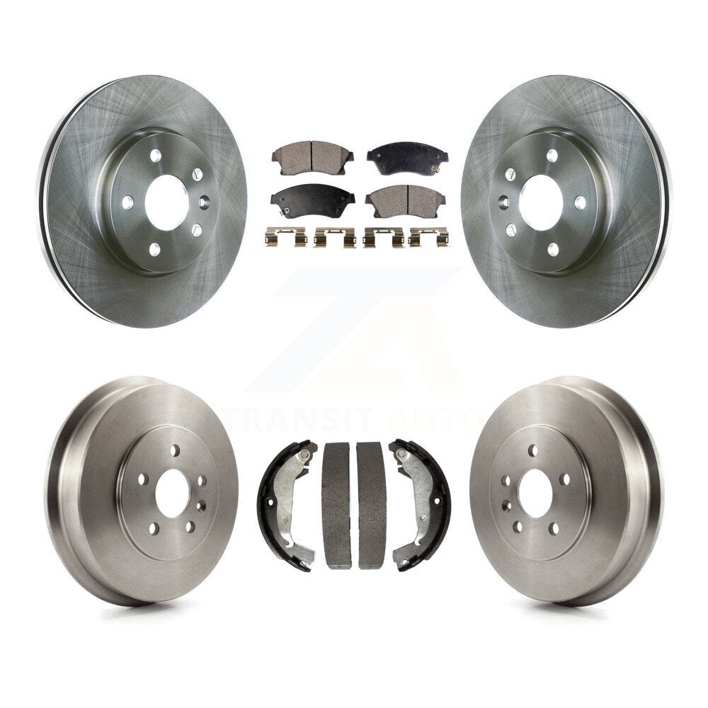 Transit Auto K8F-103309 Disc Brake Kit for 2011-2016 Chevrolet Cruze Limited, Chevrolet Cruze - Front and Rear product image