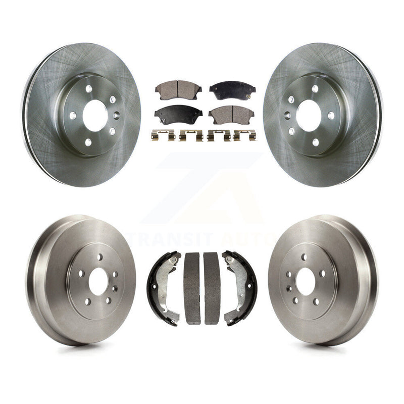 Transit Auto K8F-103309 Disc Brake Kit for 2011-2016 Chevrolet Cruze Limited, Chevrolet Cruze - Front and Rear product image