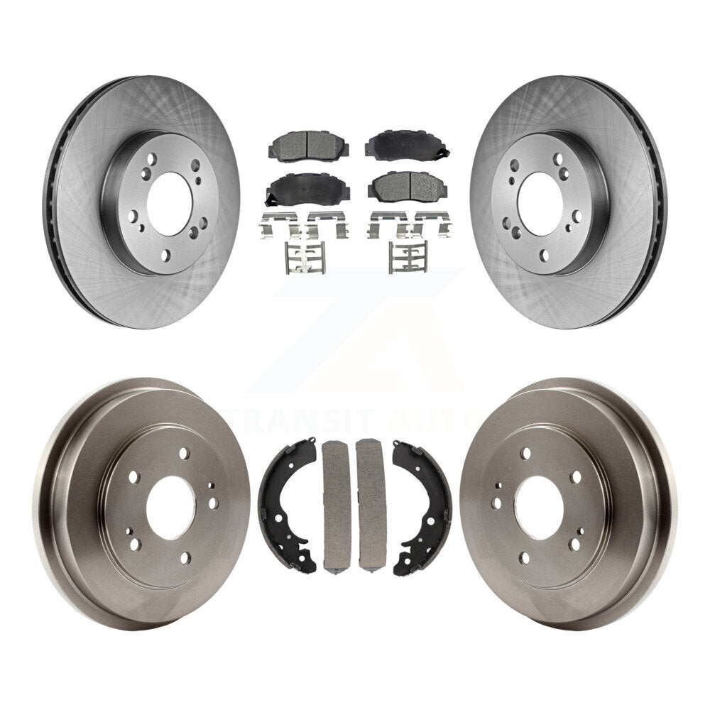 Transit Auto K8F-103312 Disc Brake Kit for 1997-2001 Honda CR-V - Front and Rear product image
