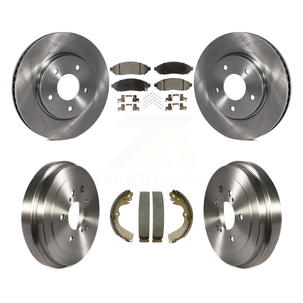 Transit Auto K8F-103316 Disc Brake Kit for 2013-2021 Nissan NV200, Chevrolet City Express - Front and Rear product image