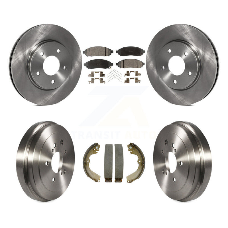 Transit Auto K8F-103316 Disc Brake Kit for 2013-2021 Nissan NV200, Chevrolet City Express - Front and Rear product image